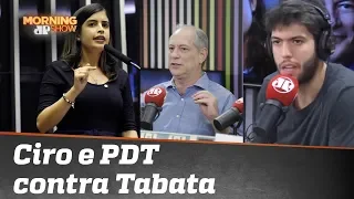 Ciro Gomes e PDT contra Tabata Amaral. Motivo: o voto dela a favor da reforma da Previdência