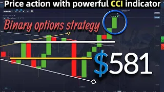 Best binary options strategy 2023 | 99% WIN RATE | use CCI  Indicator | pocket option |581$ in 3 Min