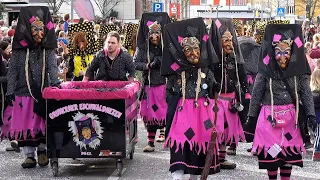 Fasnetsumzug der NZ Müllemer Hudeli in Müllheim 2020 | Alemannische Fasnet 🇩🇪