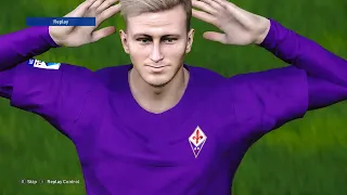 FIORENTINA VS FROSINONE | PES 2021 GAMEPLAY