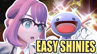 Finding Shiny Pokemon is SURPRISINGLY EASY in Scarlet and Violet [guide + LIVE shiny encounter]