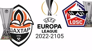 Simulação da UEFA EUROPA LEAGUE 2022-2105