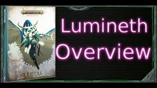 Overview of The NEWEST Lumineth Battletomb And Teclis