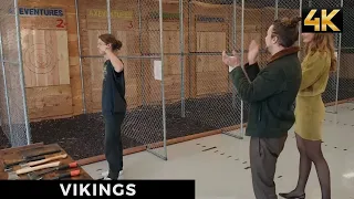 VIKINGS: Valhalla Stars Go Axe-Throwing