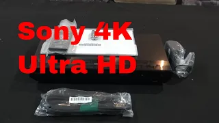 Sony ULTRA HD Disc Play The UBP-X700 Unboxing