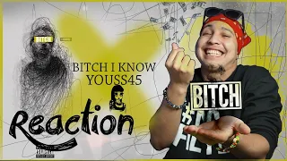 Youss45 - B*tch I know (Officiel lyrics) Ra9m 18 (Reaction)