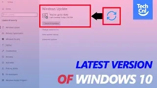 How to Update Windows 10 Latest Version Freely!