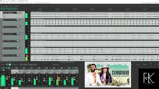 Canudinho - Gusttavo Lima e Ana Castela (drumless,sem bateria,Multitrack)