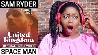 Sam Ryder - SPACE MAN - United Kingdom 🇬🇧 - Official Music Video REACTION!!! - Eurovision 2022