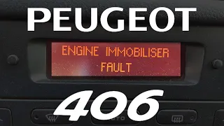 Peugeot 406 usterka immobilisera cz.1