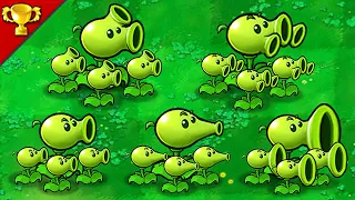 Plants vs Zombies : Mutant Peashooter Team Use Clone Food ( pvz Epic Mod 2022  )