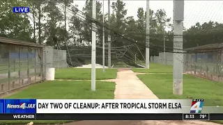 Local Clean-Up Continues After Elsa