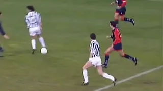 Il Cagliari estromette la favoritissima Juve ai quarti di coppa UEFA (1993)