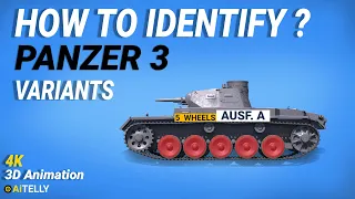 Panzer 3 Tank Variants How to Identify?