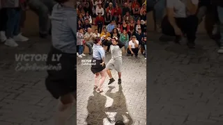 Peruano reta a venezolanas a bailar