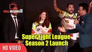 Jacqueline Fernandez At Super Fight League Season 2 Launch | DELHI HEROES