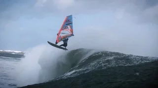Windsurfers Catch Big Air in Heavy Conditions at Red Bull Storm Chase
