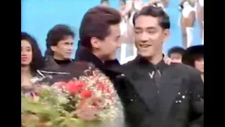 Sakamoto Ryuichi and John Lone on 1987TV ‘The Last Emperor ~Theme~’