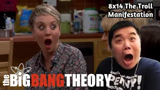 The Big Bang Theory 8x14- The Troll Manifestation Reaction!