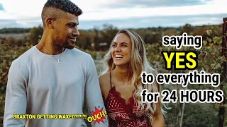 SAYING YES TO EVERYTHING EMILY SAID FOR 24 HOURS | I Regret It!! | Interracial Couple