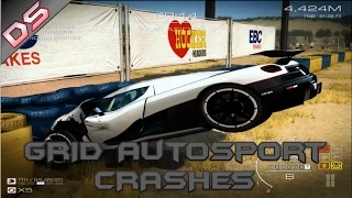 GRID Autosport - Amazing 300 KM/H Crashes [HD - Ultra]