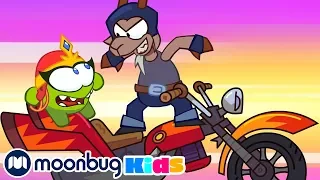 Om Nom Stories - Risk Race! | Cut The Rope | Funny Cartoons for Kids & Babies | Moonbug Kids TV