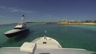 M/Y OLOH - Boating In The Bahamas - Bimini To Chub Cay On Our Motor Yacht