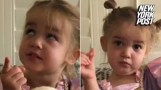 Sassy Toddler Delivers Savage Rant About First Day of School | New York Post