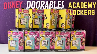 **NEW** DISNEY DOORABLES ACADEMY LOCKERS UNBOXING #disney #doorables #series9