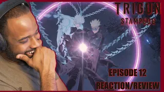 THIS ENDING IS CRAZY!!! Trigun Stampede Episode 12 *Reaction/Review*