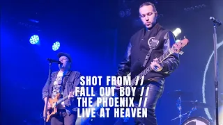 SHOT FROM // FALL OUT BOY // THE PHOENIX // LIVE AT HEAVEN, LONDON
