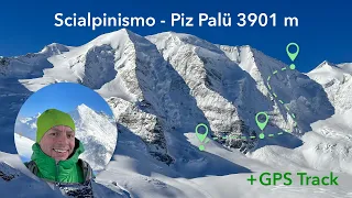 Piz Palü 3901 m Scialpinismo