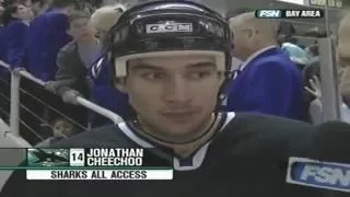 Jonathan Cheechoo - Hat trick #2