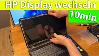 HP Notebook Display wechseln | in nur 10 min.