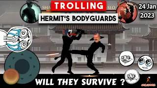 Trolling Hermit's Bodyguards | CSK OFFICIAL | Shadow Fight 2