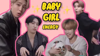 Han Jisung babygirling his way through life