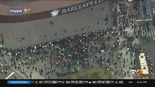 Thousands Flock To Barclays Center In Brooklyn To Pay Respects To Rapper DMX