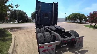 August 9, 2019/648 Trucking accident at the customer. Haslet, Texas