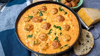 Turkey Meatball Soup