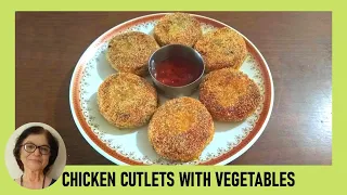 Quick Russian Chicken Cutlet / शादी वाले रशियन कटलेट / Easy Russian Chicken Cutlets