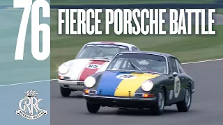 Incredible sideways 911 battle at Goodwood