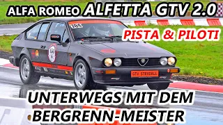 Alfa Romeo Alfetta GTV 2.0 - Unterwegs mit Bergrenn-Meister Jörg Pohlmann | Garagengold