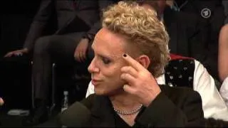 Depeche Mode - Echo 2010 - Interview during the show