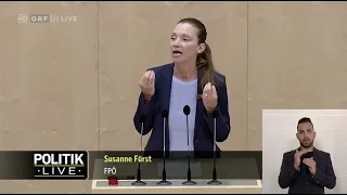 Susanne Fürst - Maßnahmen gegen Zuwanderungswahnsinn statt ÖVP-Asyl-Propaganda - 7.7.2022