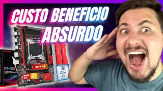 O KIT GAMER DE MELHOR CUSTO BENEFICIO de 2023! XEON E5-2667V4 - O MATADOR DE RYZEN?