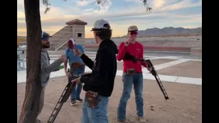 Nighttime Fun Trapshooting Games at the Nevada State Shoot!