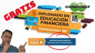 TODO lo que debes saber sobre el DIPLOMADO CONDUSEF en EDUCACIÓN FINANCIERA 2021 CON VALIDEZ OFICIAL