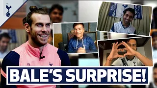 AMAZING moment Gareth Bale surprises unsuspecting fans in Zoom quiz!