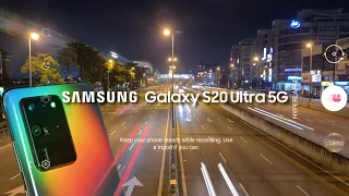 HOW TO DO NIGHT TIMELAPSE HYPERLAPSE WITH SAMSUNG GALAXY PHONE - S20 ULTRA