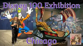 Disney 100 Exhibition Chicago! VIP Experience | Vintage Disney Props | Huge Merchandise Selection